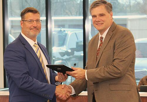 Caledonia High School Principal Gregory Elliott