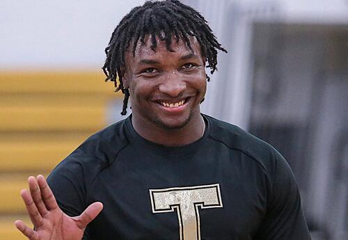 New Hope High School senior Tariq Butler