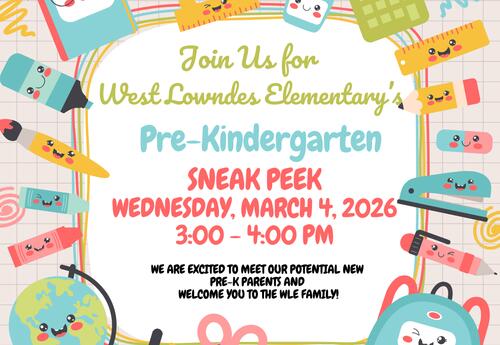 Pre-K SNEAK PEEK