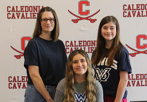 Caledonia High School senior Amy Williams