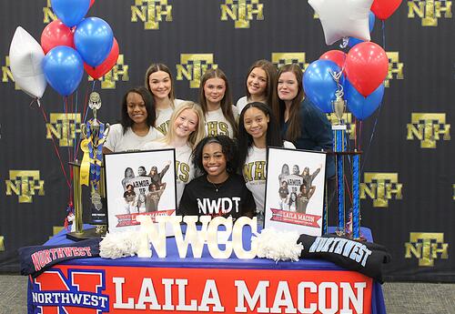 New Hope High School senior dancer Laila Macon