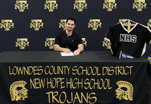 New Hope High School senior Armando Dunand