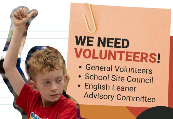 We Need Volunteers!