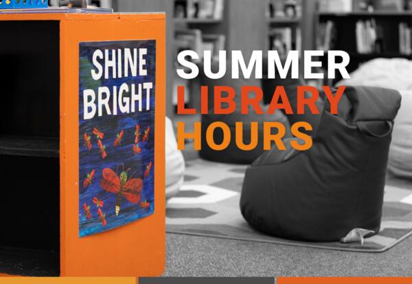Summer Library Hours