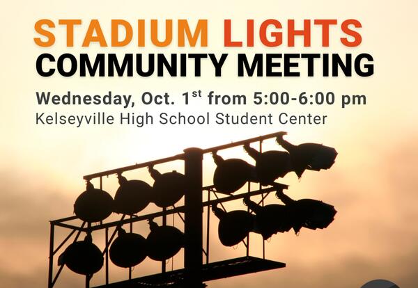 Community meeting about KHS stadium lights and more