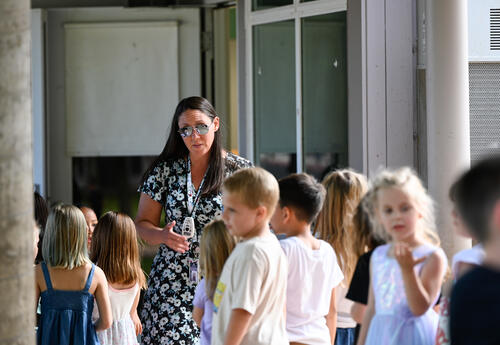 riviera elem students