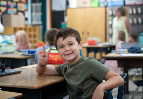 riviera elem students