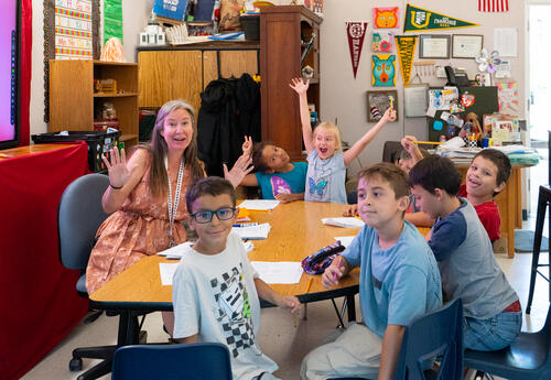 riviera elem students