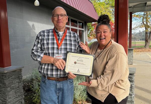 KVUSD Honors September Knight in Shining Armor Award Winners