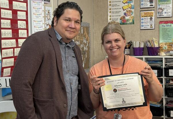 KVUSD Honors October Knight in Shining Armor Award Winners