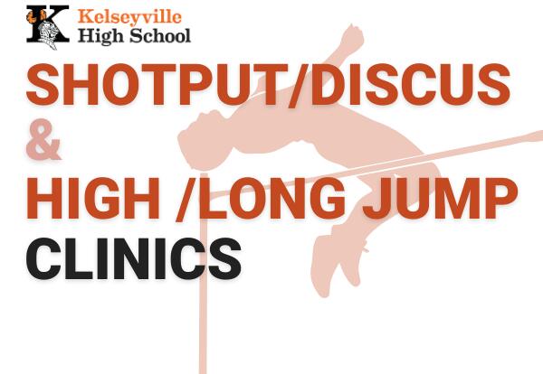 Shotput/Discus and High/Long Jump Clinics