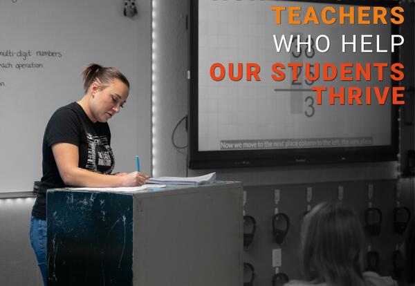 Honoring the Teachers Who Help Our Students Thrive