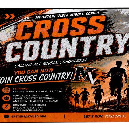 MVMS Cross Country