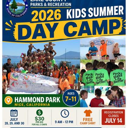 2026 Kids Summer Day Camp flyer