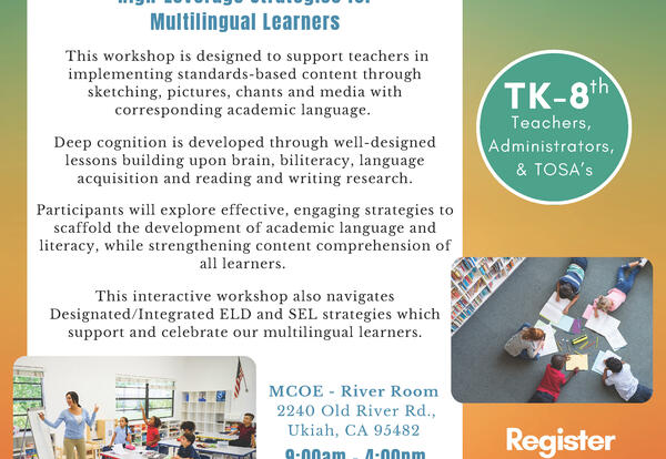 Project GLAD workshop: High-Leverage Strategies for Multilingual Learners
