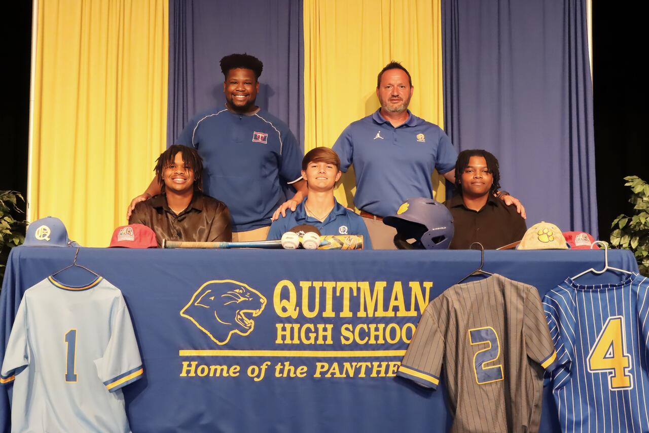 QHS College Baseball Signing Day Quitman School District