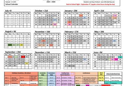 2025/2026 CALENDAR