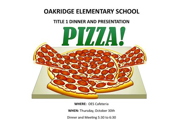Title 1 Dinner and Presentation