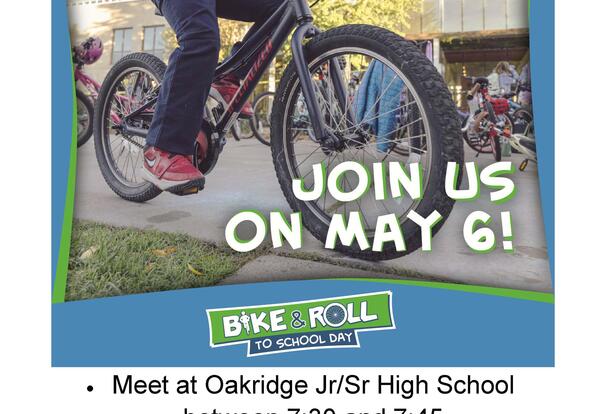 OES Walk & Roll to School - May 6, 2026