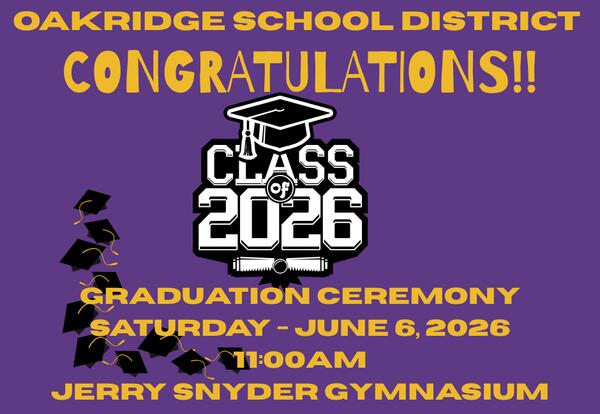 Come help us Celebrate the Class of 2026!