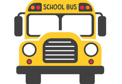 graphic of a yellow school bus