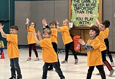 JFES students at dress rehearsal