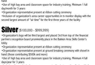 Financial Parter Information