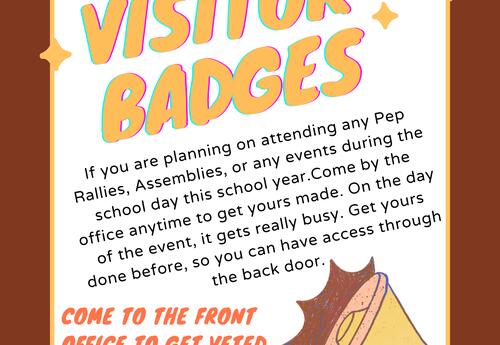 Visitor Badges