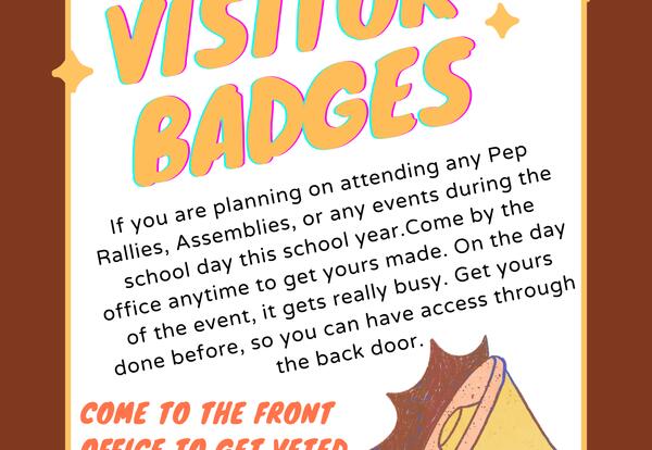 Visitor Badges
