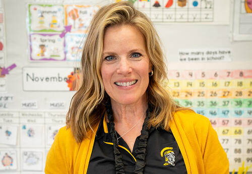 St. Bernard-Elmwood Place teacher Karen Kresser smiles for a photo.