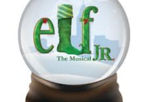 Elf Jr snow Globe