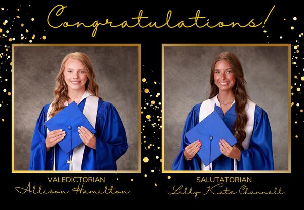 valedictorian and salutatorian 2025