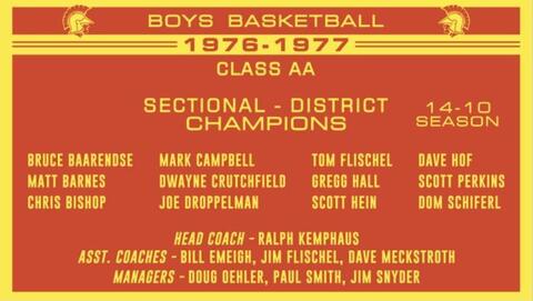 1976-77 Boys Basketball 