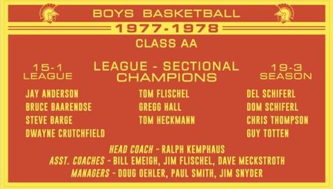 1977-78 Boys Basketball
