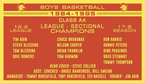 1984-85 Boys Basketball