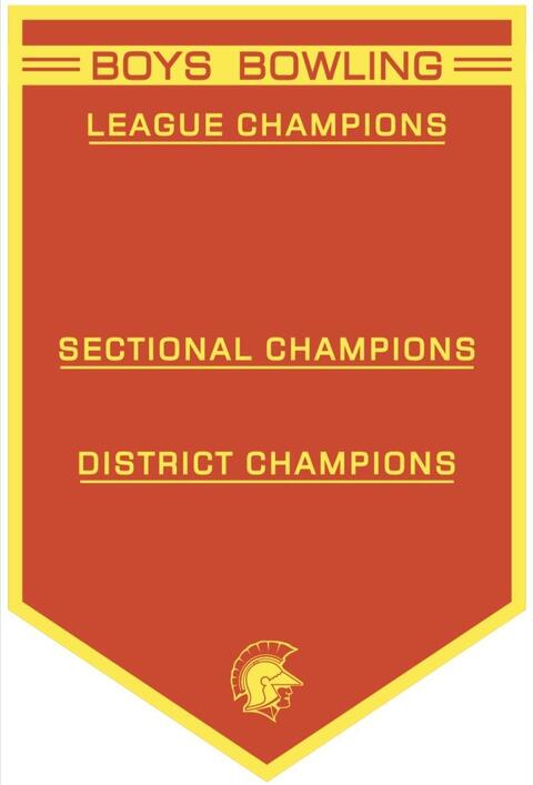 Boys Bowling League Champion Years