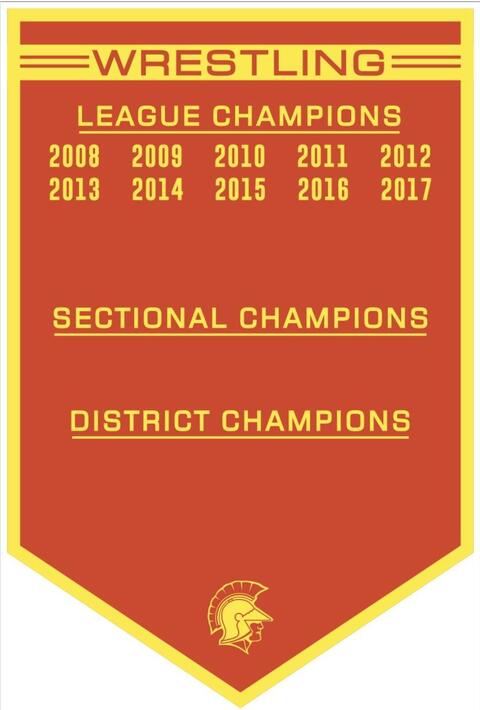 Wrestling League Champion Years