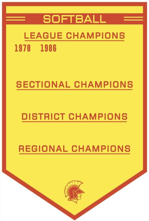 Softball League Champion Years