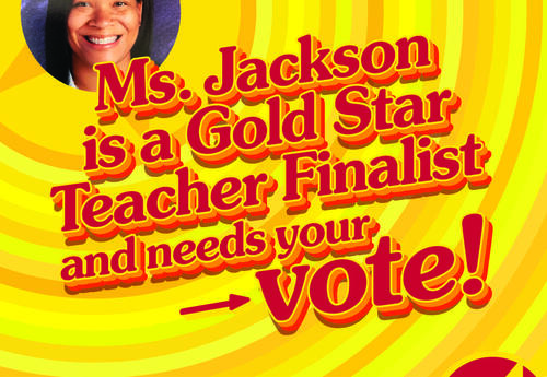 Vote Mrs. Jackson