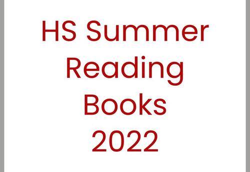HS Summer Reading Packets