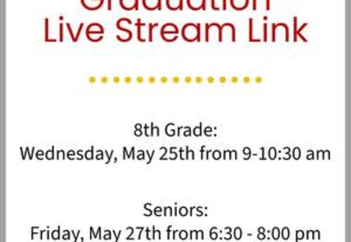 Graduation Live Stream Link