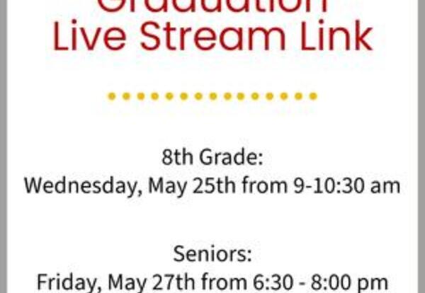 Graduation Live Stream Link