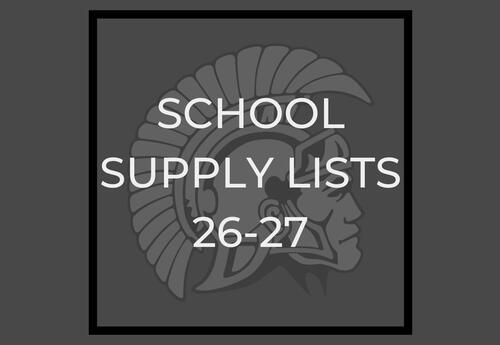 school supply lists