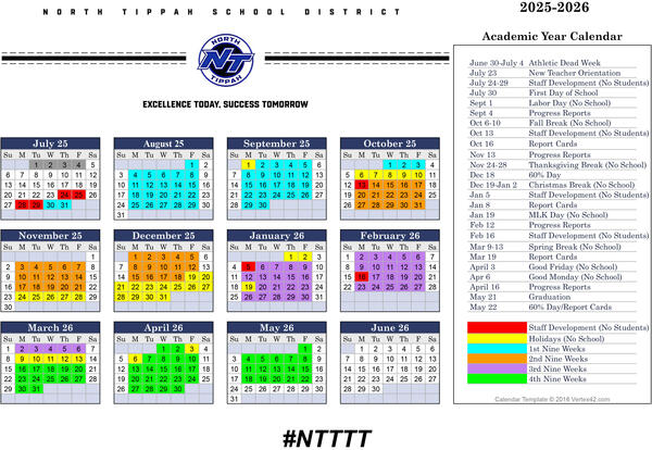 District Academic Calendar Thumbnail