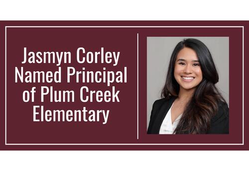 Jasmyn Corley Named Principal of Plum Creek Elementary