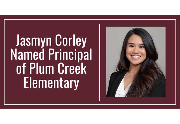 Jasmyn Corley Named Principal of Plum Creek Elementary