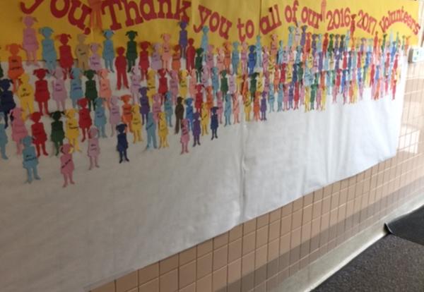 Thank You Roosevelt Parent Volunteers!