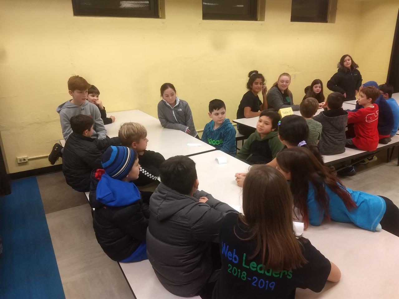 Way to go WEB Leaders | Lincoln Middle School