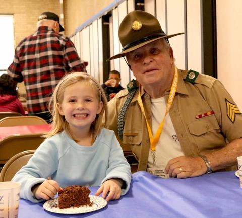 Field School, Muffins with Military Veterans