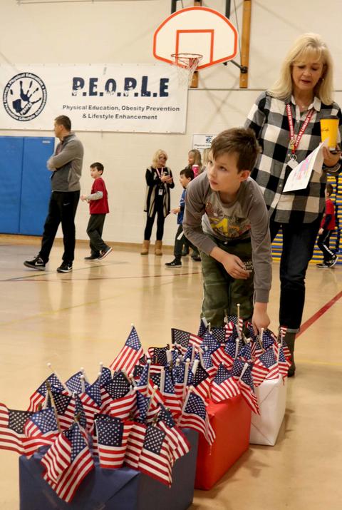 Franklin School Veterans Day ceremony